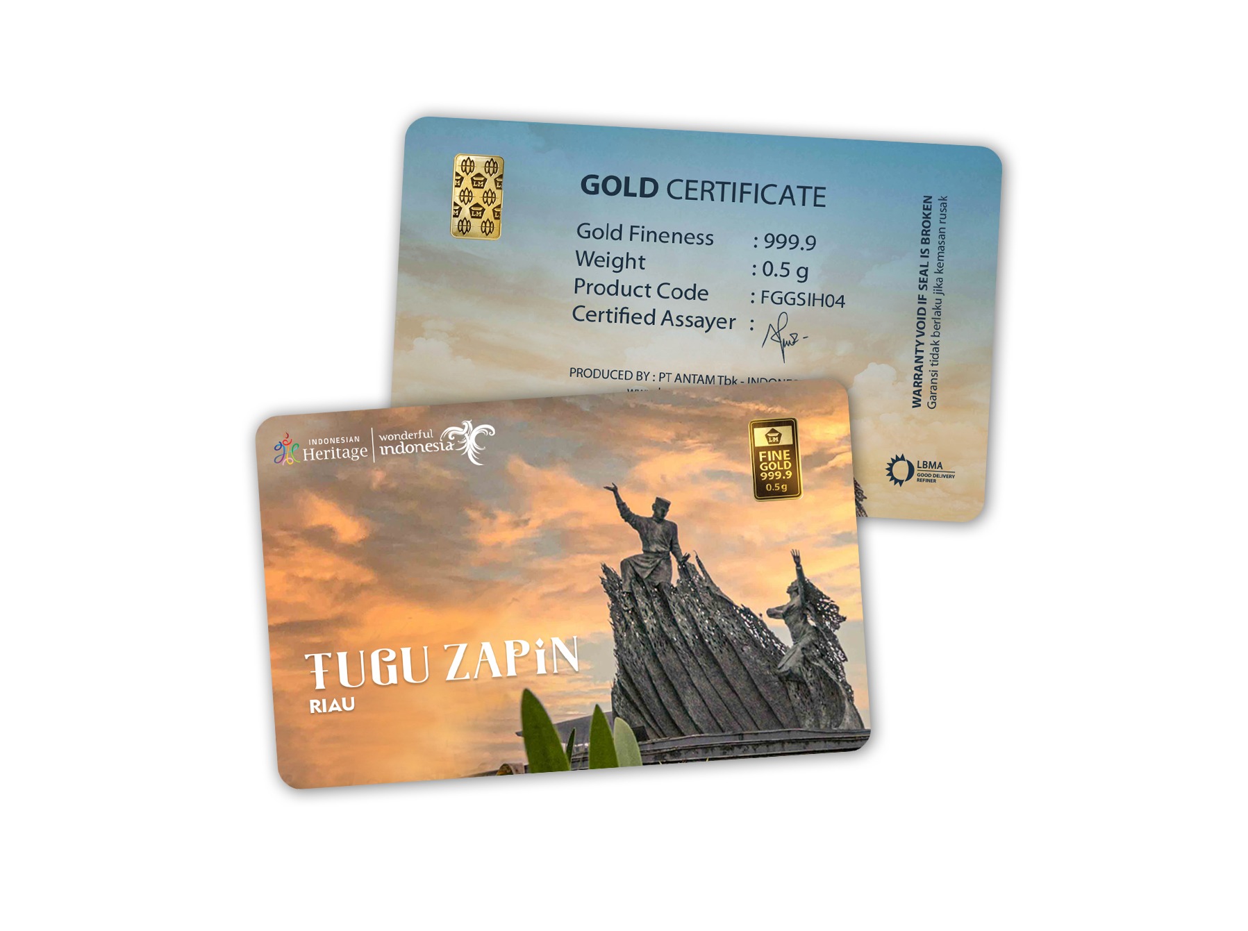 Indonesian Heritage Tugu Zapin - 0,5 gr