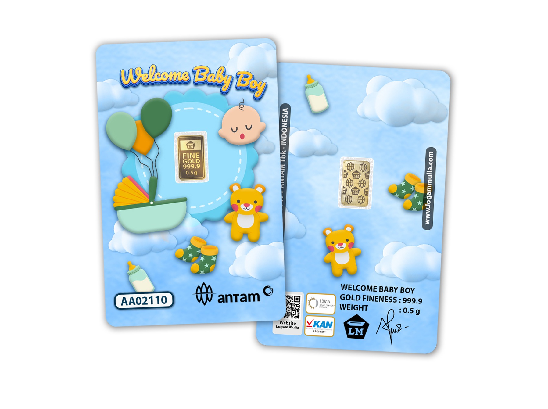 Wellcome Baby Boy - 0,5 gr