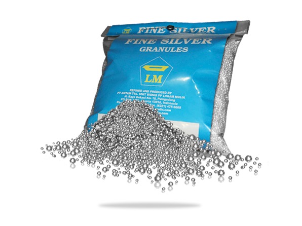 Perak Butiran Murni 99.95%